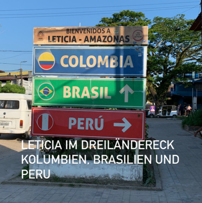 Leticia (Amazonas) im Dreiländereck von Kolumbien, Brasilien und Peru